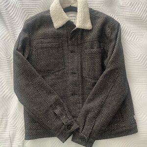 Women’s Tweed Sherpa Collar Jacket